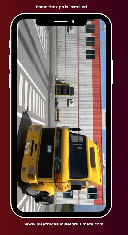 Boom the app is installed