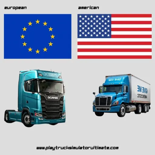 Diverse Brand Options in truck simulator ultimate