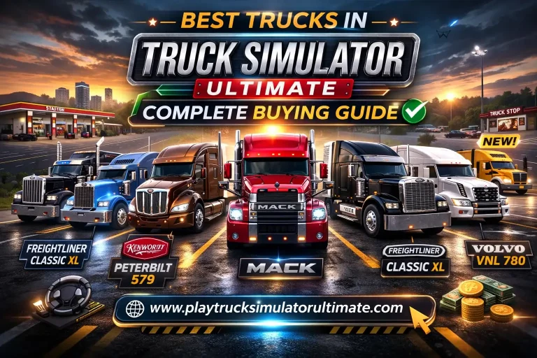 Best Trucks in Truck Simulator Ultimate